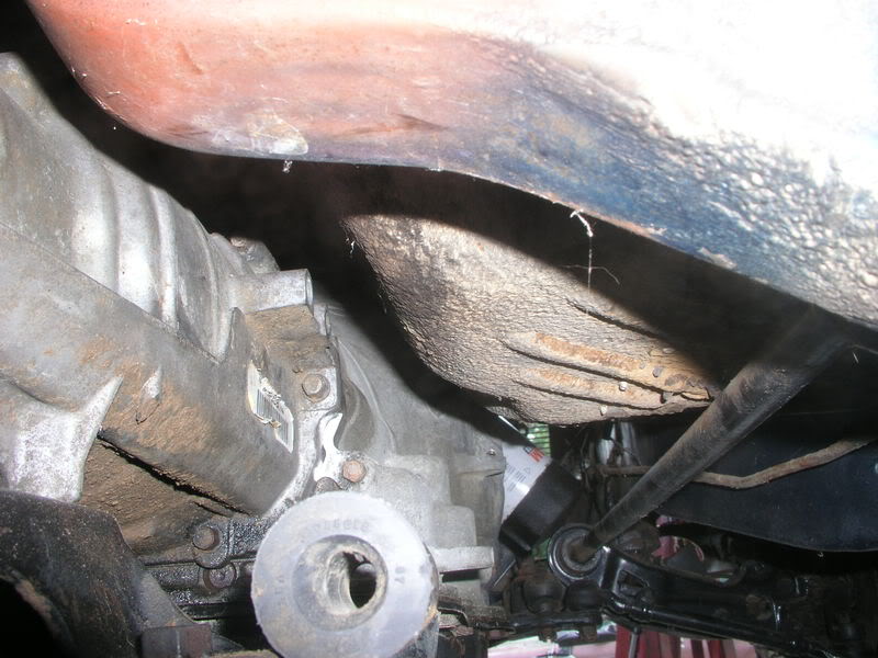 Attached picture Passenger Side Mounting Boss Untrimmed.JPG